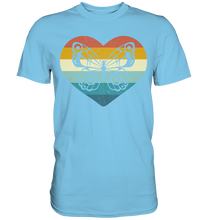 Laden Sie das Bild in den Galerie-Viewer, Retro Schmetterling T-Shirt