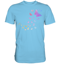 Laden Sie das Bild in den Galerie-Viewer, Aquarell Schmetterlinge T-Shirt