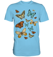 Laden Sie das Bild in den Galerie-Viewer, Natur Schmetterlinge T-Shirt
