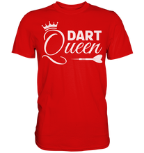Laden Sie das Bild in den Galerie-Viewer, Dartspieler Königin Dartscheibe Dart Queen T-Shirt