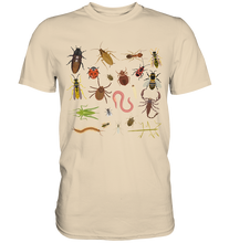 Laden Sie das Bild in den Galerie-Viewer, Insektenarten Biologie Entomologie T-Shirt