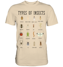 Laden Sie das Bild in den Galerie-Viewer, Entomologie Käfersammler Insektenarten T-Shirt