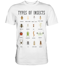 Laden Sie das Bild in den Galerie-Viewer, Entomologie Käfersammler Insektenarten T-Shirt