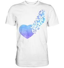 Laden Sie das Bild in den Galerie-Viewer, Buntes Frauen Schmetterling T-Shirt