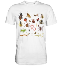 Laden Sie das Bild in den Galerie-Viewer, Insektenarten Biologie Entomologie T-Shirt
