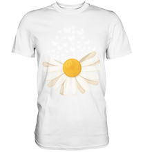 Laden Sie das Bild in den Galerie-Viewer, Gänseblume Schmetterlinge T-Shirt