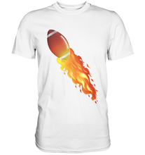 Laden Sie das Bild in den Galerie-Viewer, American Football Flammen T-Shirt