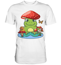 Laden Sie das Bild in den Galerie-Viewer, Frosch Schnecke Schmetterling T-Shirt