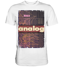 Laden Sie das Bild in den Galerie-Viewer, Analog Modular Synthesizer Retro Synth Produzent T-Shirt
