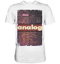 Laden Sie das Bild in den Galerie-Viewer, Analog Modular Synthesizer Retro Synth Produzent T-Shirt