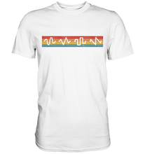 Laden Sie das Bild in den Galerie-Viewer, Synthesizer Audio Wellenform Synth Rave Analog T-Shirt