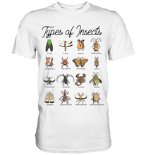 Laden Sie das Bild in den Galerie-Viewer, Entomologie Käfersammler Insekten T-Shirt