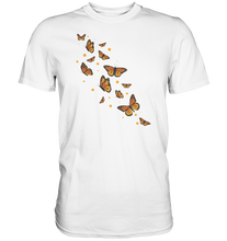Laden Sie das Bild in den Galerie-Viewer, Frauen Monarch Schmetterling T-Shirt