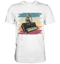 Laden Sie das Bild in den Galerie-Viewer, Modular Synthesizer Elektronische Musik Analog Cat T-Shirt
