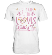 Laden Sie das Bild in den Galerie-Viewer, Frauen Schmetterling T-Shirt