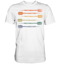 Laden Sie das Bild in den Galerie-Viewer, Vintage Dartpfeile Sport Dart T-Shirt