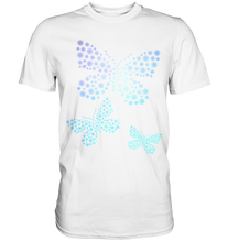Laden Sie das Bild in den Galerie-Viewer, Blumen Frauen Schmetterling T-Shirt