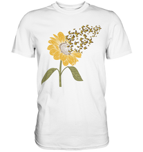Laden Sie das Bild in den Galerie-Viewer, Schmetterlinge Sonnenblume T-Shirt