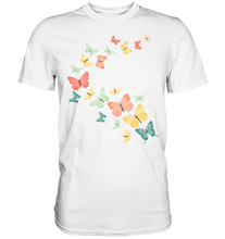 Laden Sie das Bild in den Galerie-Viewer, Farbenfrohe Bunte Schmetterling T-Shirt