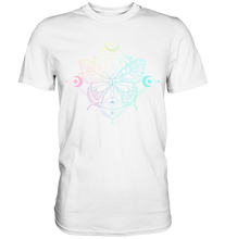 Laden Sie das Bild in den Galerie-Viewer, Mond Pastel Schmetterlinge T-Shirt