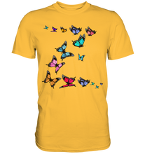 Laden Sie das Bild in den Galerie-Viewer, Bunte Schmetterlinge T-Shirt