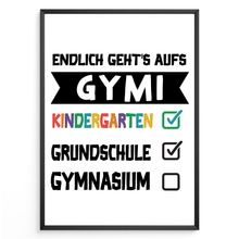 Laden Sie das Bild in den Galerie-Viewer, Grundschulabschluss Geschenk Schulstart Gymnasium 5. Klasse
