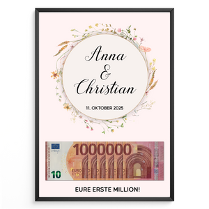 Hochzeitsgeschenk Personalisiert Geldgeschenk Hochzeit personalisierbar