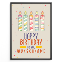 Laden Sie das Bild in den Galerie-Viewer, Personalisiertes Geschenk zum Geburtstag Männer Frauen Kinder Geburtstagsgeschenk Geschenkidee personalisierbar
