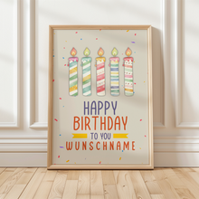 Laden Sie das Bild in den Galerie-Viewer, Personalisiertes Geschenk zum Geburtstag Männer Frauen Kinder Geburtstagsgeschenk Geschenkidee personalisierbar

