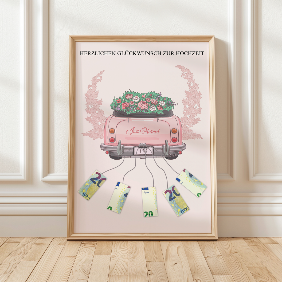 Geldgeschenk Hochzeit Geschenk Brautpaar Hochzeitsgeschenk Geld