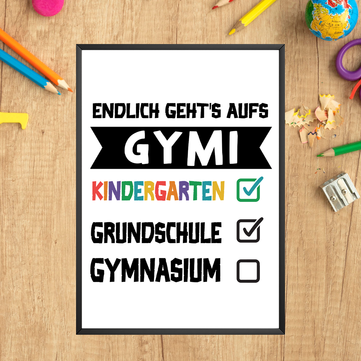 Grundschulabschluss Geschenk Schulstart Gymnasium 5. Klasse
