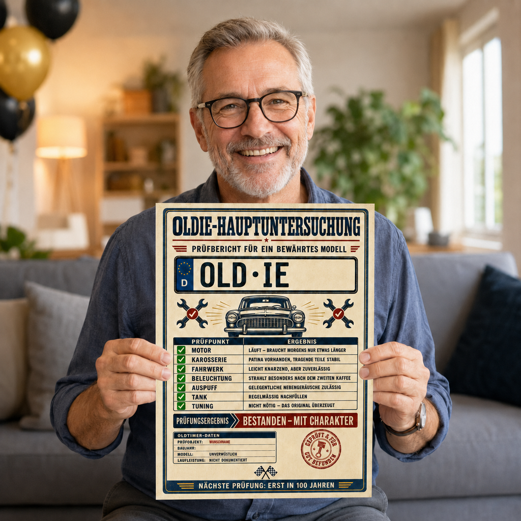 Originelles personalisiertes Geschenk zum 40. Geburtstag