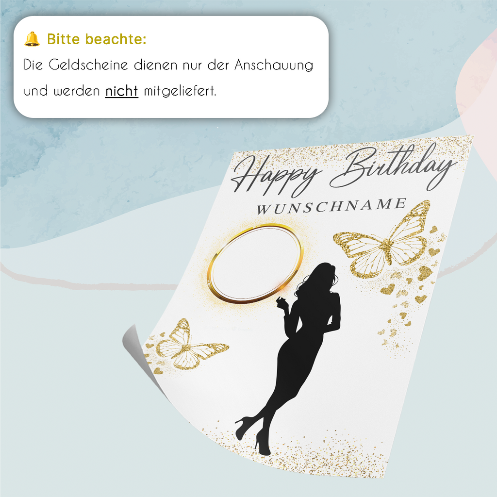 35. Geburtstag Geldgeschenk Personalisiert Frauen Geburtstagsgeschenk Geld Geschenkidee
