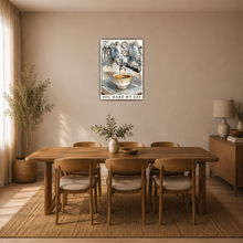 Laden Sie das Bild in den Galerie-Viewer, Espresso Poster Vintage Kaffeemaschine Wandbild Küche Barista Deko

