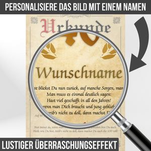 Urkunde zum 59. Geburtstag personalisiertes Geschenk Jahrgang 1965 Geburtstagsurkunde 59 Jahre Geburtstagsgeschenk