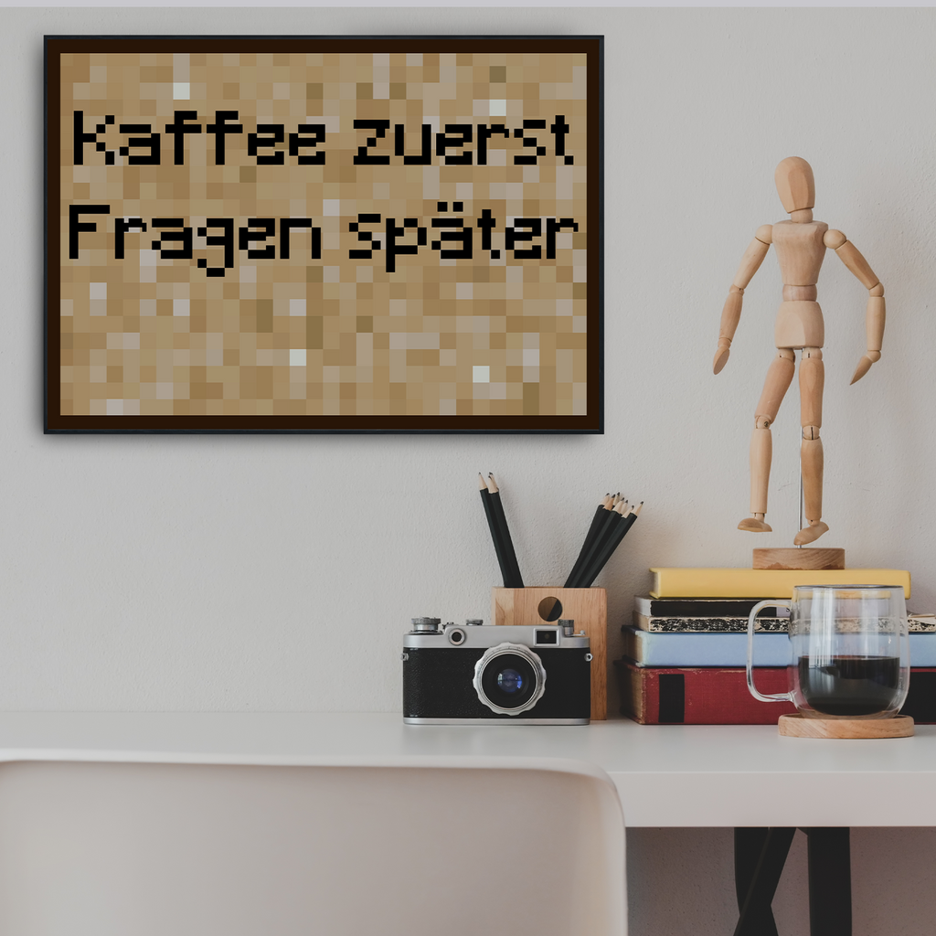 Personalisierbares Zocker Poster Gaming Wandbild Jungen Kinderzimmer Gamer Geschenk Zimmer Deko