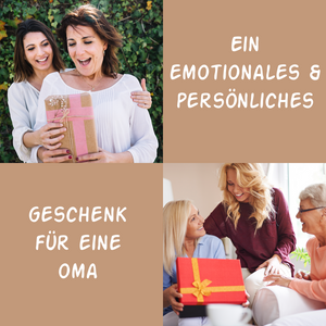 Oma Geschenk personalisiert | Oma Geburtstag Großmutter Familienbild gestalten | Muttertag personalisierte Geschenke Oma Puzzle