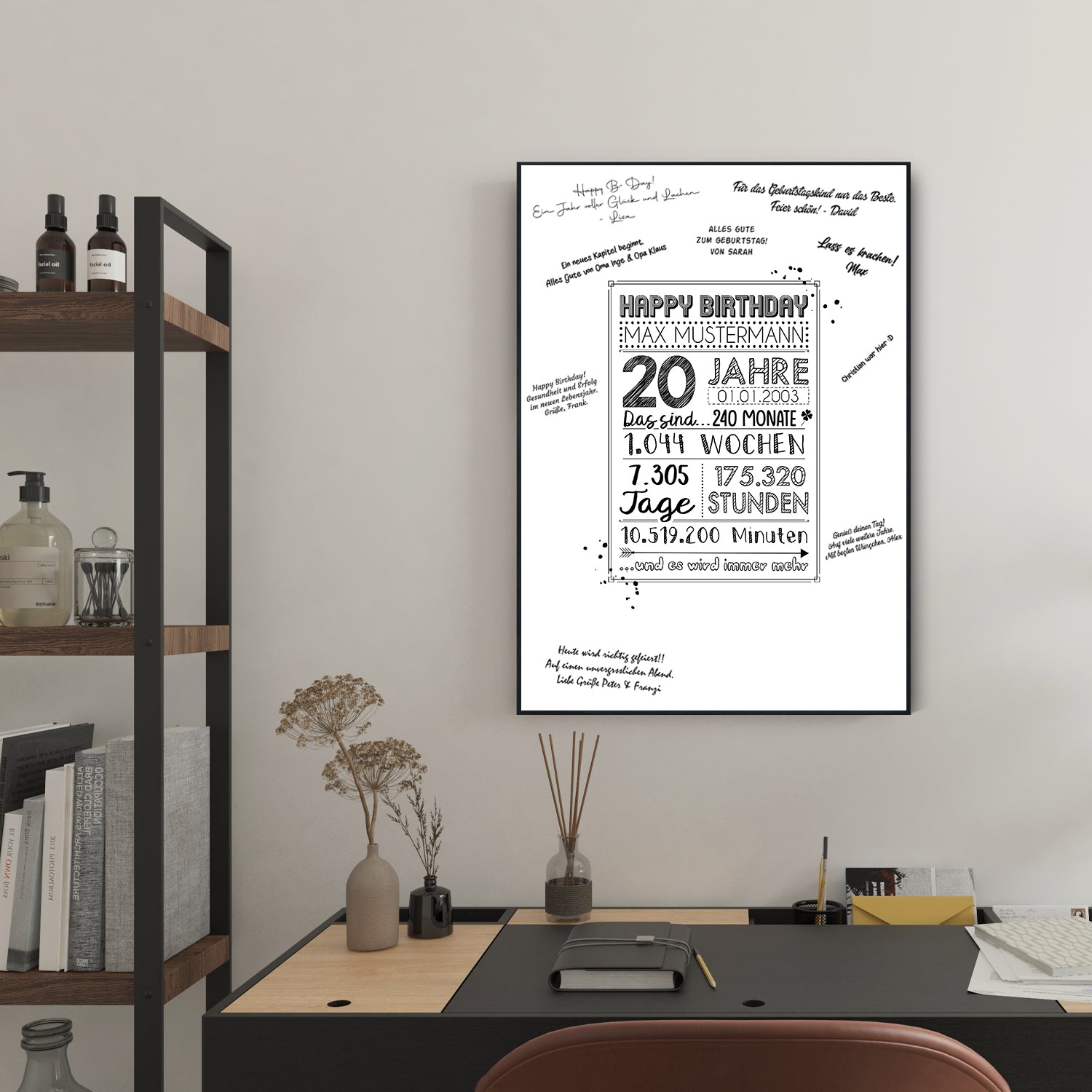 Geburtstagskarte Für Tante Von Regal Publishing – Hochwertige Grußkarte Mit Umschlag (20,3 X 15,2 Cm)