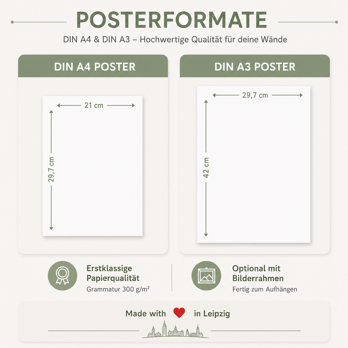 Strand Poster 3er Set Beige Pampasgras Meer Boho Wandbilder