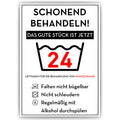Schonend behandeln 24 Poster – lustiges Geschenk zum 24. Geburtstag, personalisiert mit Name