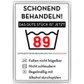 Schonend behandeln 89 Poster – lustiges Geschenk zum 89. Geburtstag, personalisiert mit Name