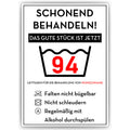 Personalisiertes Geschenk zum 94. Geburtstag Frau Mann Wäsche Lustige Geschenkidee 94 Jahre Geburtstagskarte Witzige Party Deko