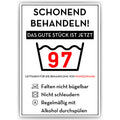 Schonend behandeln 97 Poster – lustiges Geschenk zum 97. Geburtstag, personalisiert mit Name