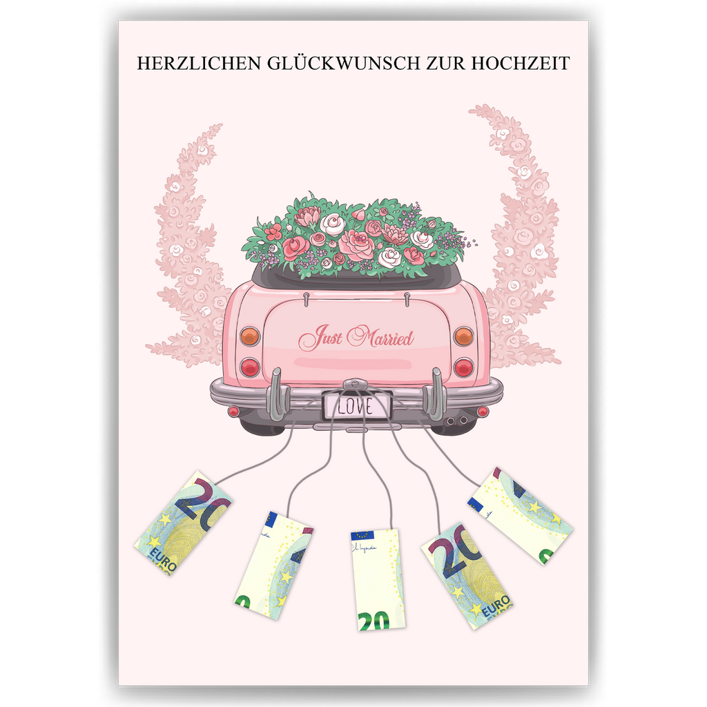 Geldgeschenk Hochzeit Geschenk Brautpaar Hochzeitsgeschenk Geld