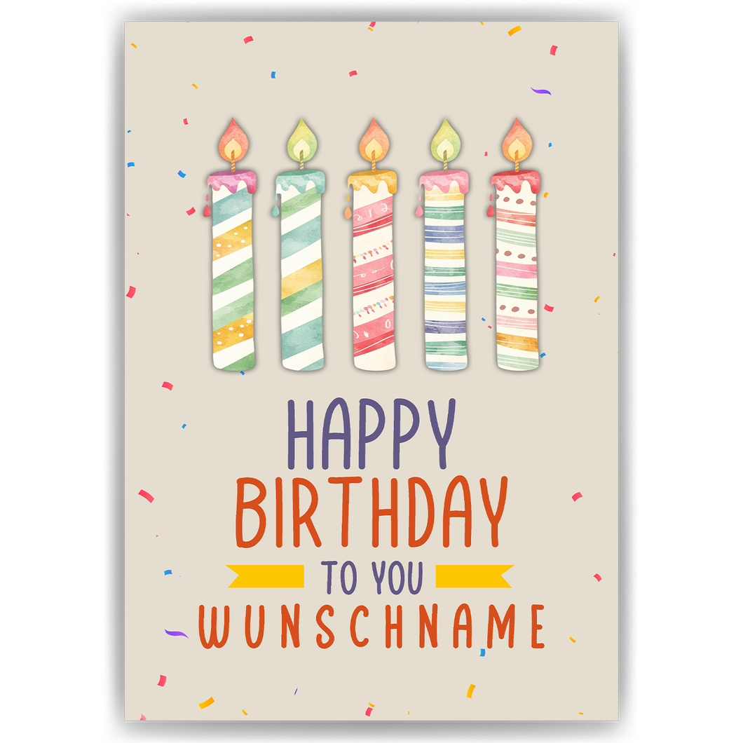 Personalisiertes Geschenk zum Geburtstag Männer Frauen Kinder Geburtstagsgeschenk Geschenkidee personalisierbar