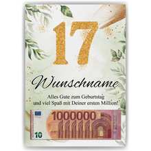 Laden Sie das Bild in den Galerie-Viewer, Personalisiertes Geschenk zum 17. Geburtstag Männer Frauen Geburtstagsgeschenk Geschenk
