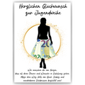 Geldgeschenk Jugendweihe Mädchen Geschenk zur Jugendweihe Deko Karte