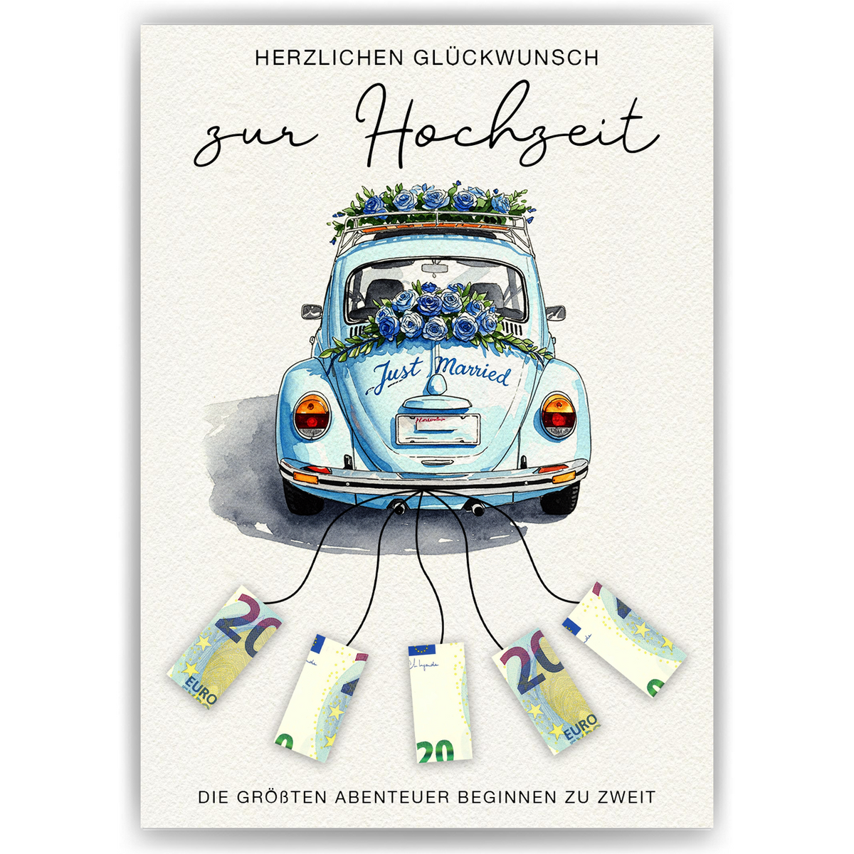 Geldgeschenk Hochzeit | Hochzeitsgeschenk für Brautpaar Geld Hochzeitsgeschenke | Hochzeitsauto Geld kreativ verschenken