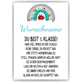 Geschenk Schulanfang Personalisiertes Affirmationsposter Einschulung Mutmacher