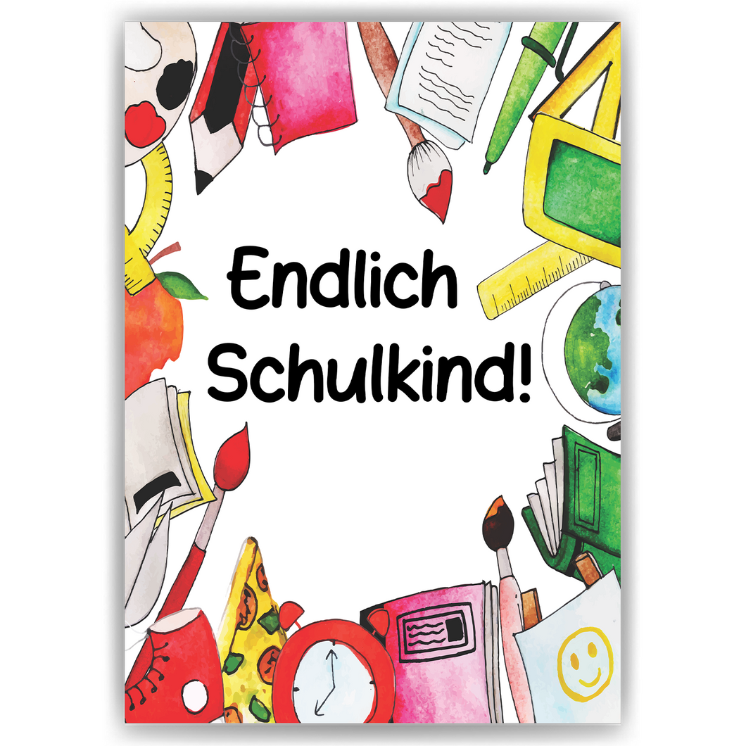 Einschulung Geschenk Jungen Mädchen Schulkind Einschulungsposter Schulanfang